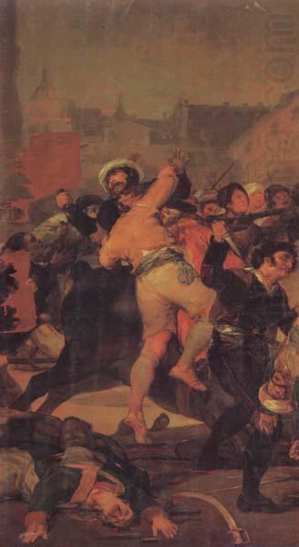 Francisco de goya y Lucientes May 2,1808,in Madrid The Charge of the Mamelukes china oil painting image